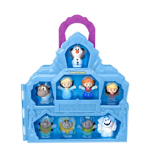 Disney Frozen Carry Along Castle Case by Little People