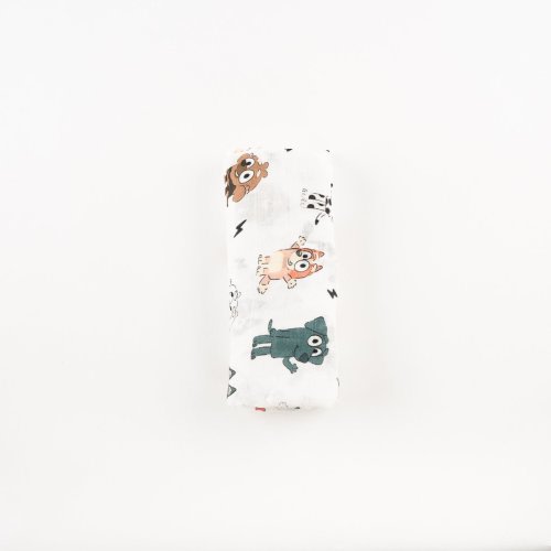 Bluey & Friends Muslin Blanket