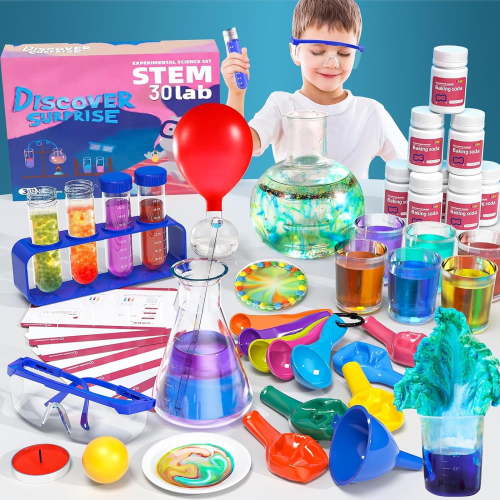 Science Kits for Kids, 150 Lab Experiments, Birthday Gifts and Toys for 4 5 6 7 8 9 10-12 Years Old Boys Girls Kids