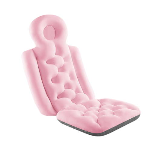 Jamlynbo Bath Pillow Full Body for Adult, Bathtub Cushion for Head Neck Shoulder Back Support, Filling Ergonomic Spa Bath Pillows for Luxury Bubble Bath, Quick Drying Bath Cushion fits Most Tubs