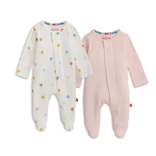 Unisex Cotton Footie Two-Pack Bundle - Baby