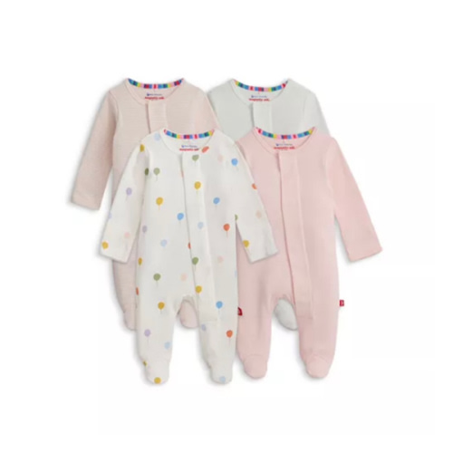 Magnetic Me Footie Bundle, Pack of 4 | 3-6m
