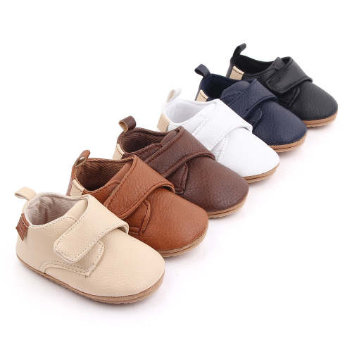 Boys Leather Mocs Newborn To 18 Month Sizes