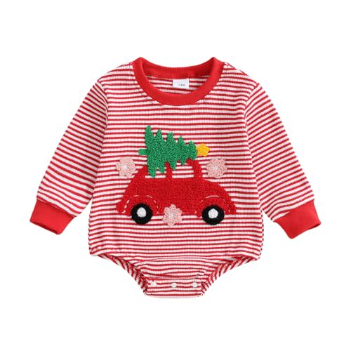 Ayalinggo Baby Girl Boy Christmas Outfit My First Christmas Sweater Sweatshirt Shirt Bubble Romper Onesie Santa Clothes