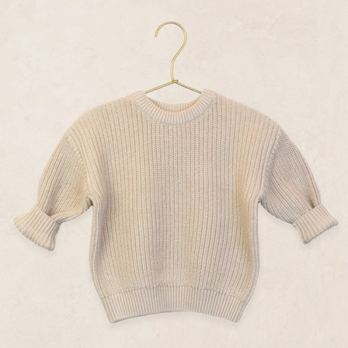 Lou Lou & Company Knit Chunky Sweater - Tan