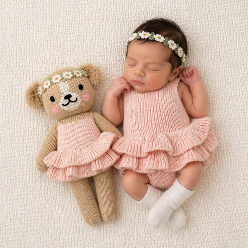 Evelyn Belarina 3pc set – Olive and Cradle