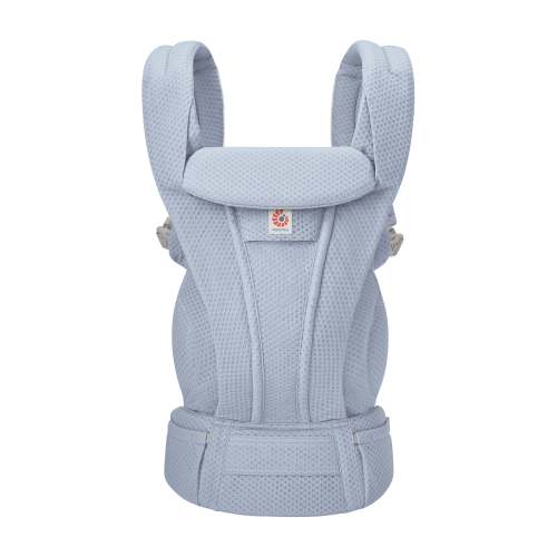 Omni Deluxe Mesh Baby Carrier - Serene Blue – Ergobaby Australia