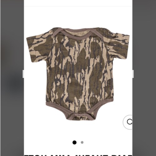 Cotton Mill Infant Diaper Shirt