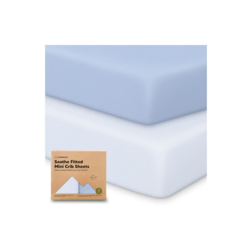 Soothe Fitted Mini Crib Sheet