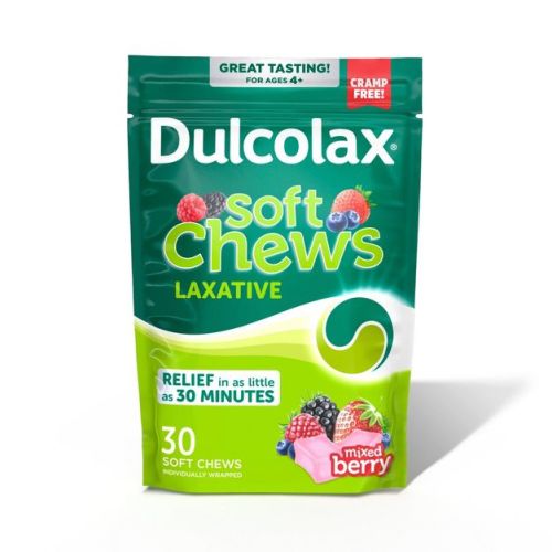 Dulcolax Laxative Stool Softener Soft Chews - 30ct