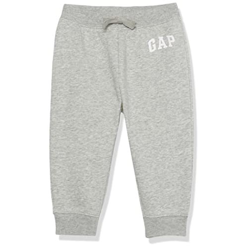 GAP Baby Girls' Logo Pull-on Jogger Sweatpants