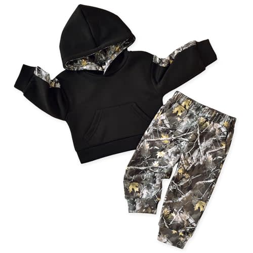 Toddler Baby Boys Camouflage Sweatsuit