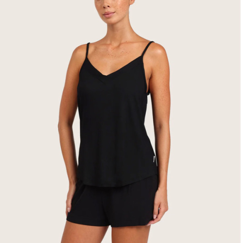 Goodnight Sleep Cami-Black