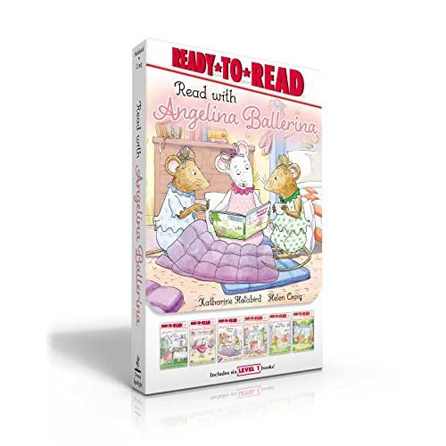 Read with Angelina Ballerina (Boxed Set): Angelina Ballerina and the Tea Party; Angelina Ballerina Tries Again; Sleepover Party!; Cupcake Day!; ... Perfect; Angelina Ballerina and the Art Fair