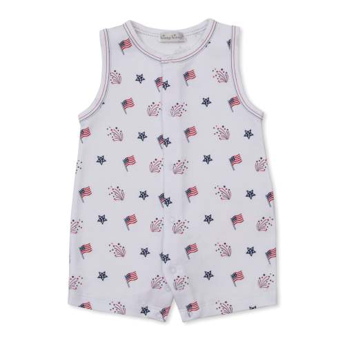 Star-Spangled Freedom Sleeveless Playsuit