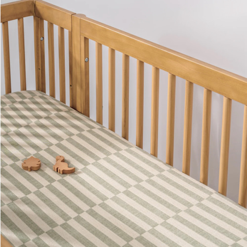 Babyletto Crib Sheet in GOTS Certified Organic Muslin Cotton