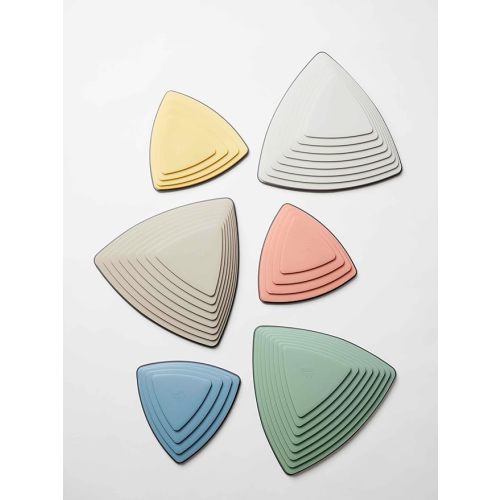 GONGE River Stones - The Original Kids Play Stepping Stones for Balance and Coordination, Non-Slip Bottom, Stackable, for Indoor and Outdoor, Set of 6 - Nordic