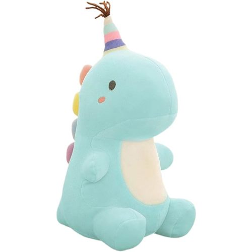 Stuffed Animal Plush Toys, Cute Dinosaur Toy, Soft Dino Plushies for Kids Plush Doll Gifts for Boys Girls (Blue, 9 Inch)