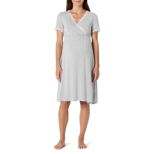 Amazon Essentials womens Soft Modal Nursing Maternity Sleepwear Nightgown