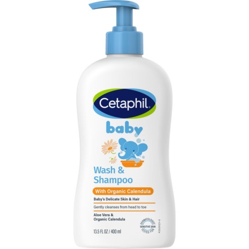 Cetaphil Baby Gentle Wash & Shampoo with Organic Calendula 400ml