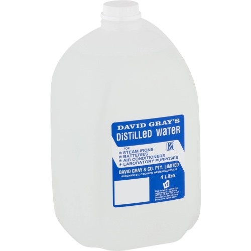 David Gray's Distilled Water Distilled 4L