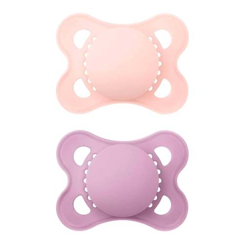 Suce Orthodontique (2) Matte 0-6mois Mam - Rose