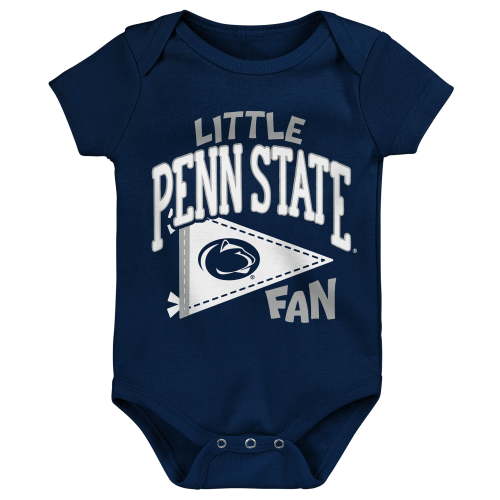 Newborn Outerstuff Navy Penn State Nittany Lions Little Banner Bodysuit