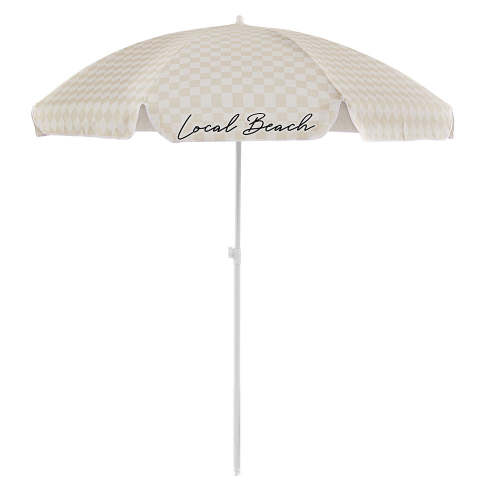 Sand Checker Beach Umbrella – LocalBeach