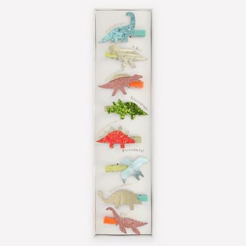 Meri Meri Dino Hair Clips (Pack of 8)