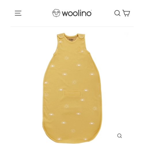 4 Season® Ultimate Baby Sleep Bag, Merino Wool & Organic Cotton, Sun