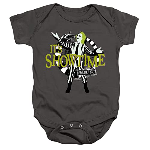Popfunk Beetlejuice It's Showtime Infant Baby Boys & Girls Onesie Snapsuit