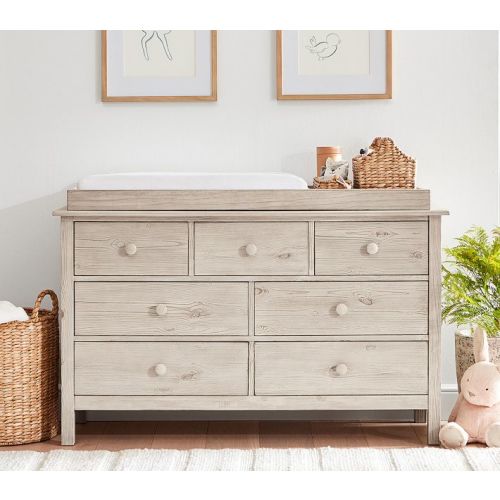 Kendall 7-Drawer Dresser & Topper Set (55w x 19d")
