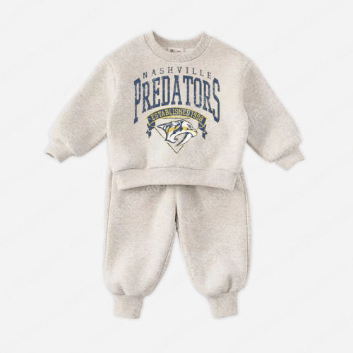 Nashville Predators Baby Hockey Printed Suit