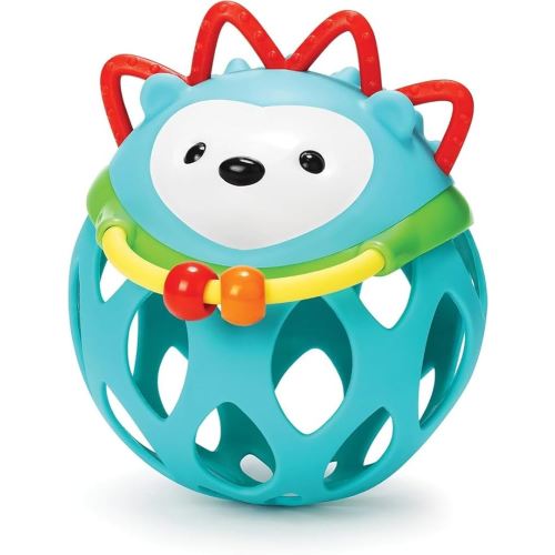 Skip Hop Baby Rattle Toy, Explore and More Roll Around Rattle, Hedgehog