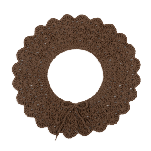 Crochet Chocolate Neckwarmer · Minicoton