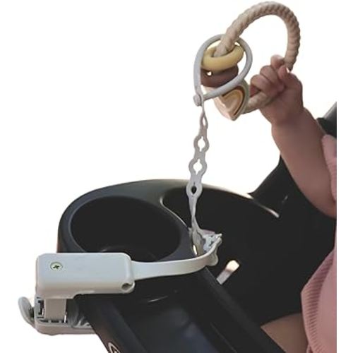 Toy Strap for Baby, Toddler Clip & Toy Safety Strap - Strong Hold, Premium Quality, Adjustable, Securely Attaches to High Chairs, Strollers, Cribs, Car Seats, Toy Bottle Harness