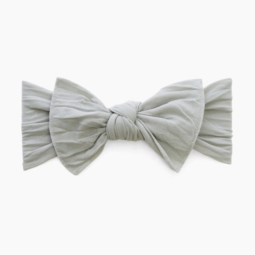Baby Bling Knot Headband - Grey