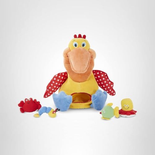 Melissa & Doug K's Kids Hungry Pelican Soft Baby Educational Toy