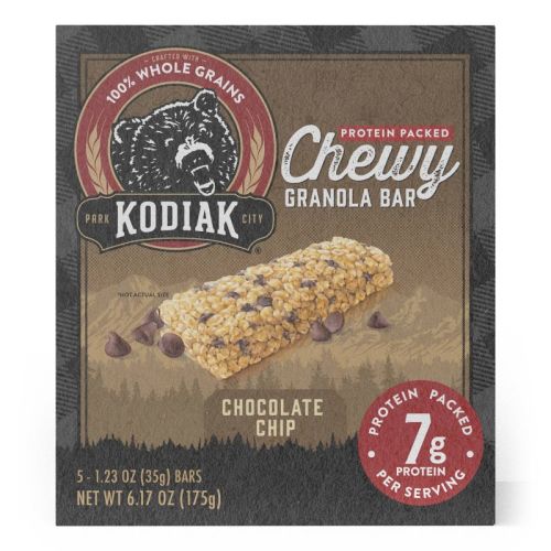 Kodiak Chocolate Chip Chewy Granola Bars - 6.17oz/5ct