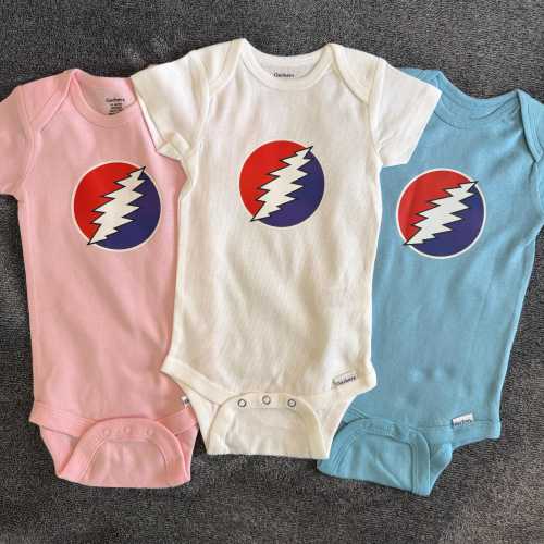 Bolt Baby Onesie - Bolt on Front & Back