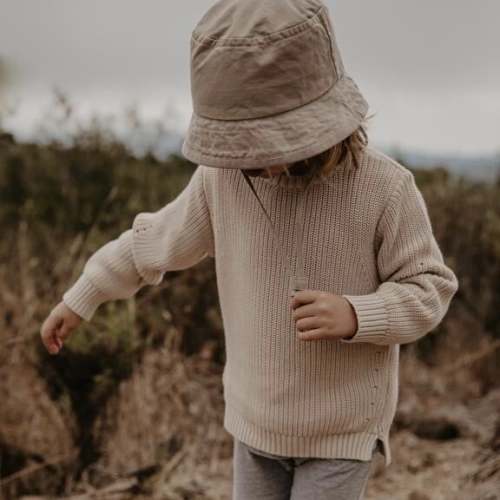 The Essential Sweater, Oatmeal - The Simple Folk | Maisonette