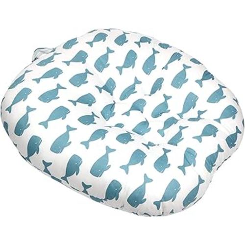 Round Lounge Pillow, Sleeper Pillow with Cotton Cover, Multifunctional Soft Lounger Pillow (002)