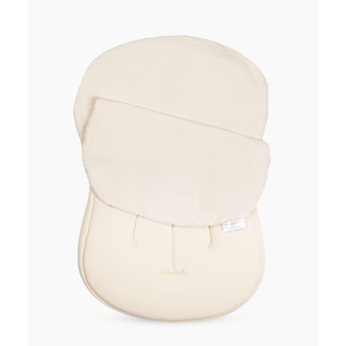 Snuggle Me Organic Lounger Curve Muslin Cover | Natural