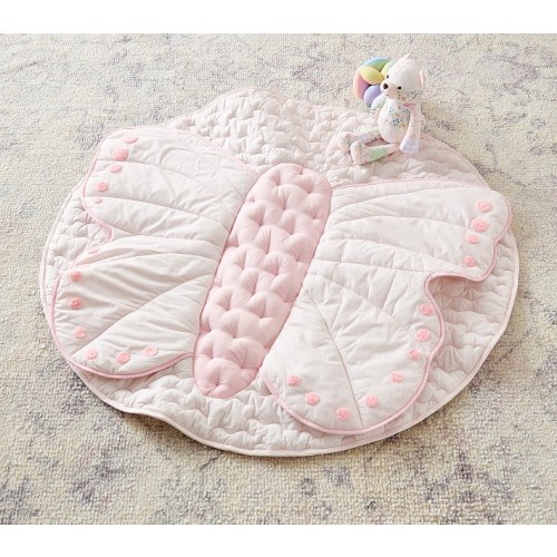 Blush Butterfly Picture-Perfect Play Mat