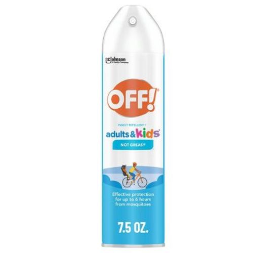 OFF! Adults and Kids' Bug Spray Insect Repellent Aerosol Picaridin - 7.5oz