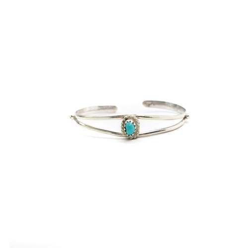 The Sutton Baby Cuff - Turquoise