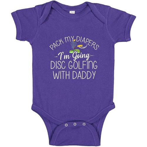 6 to 12 months disc gold onesie