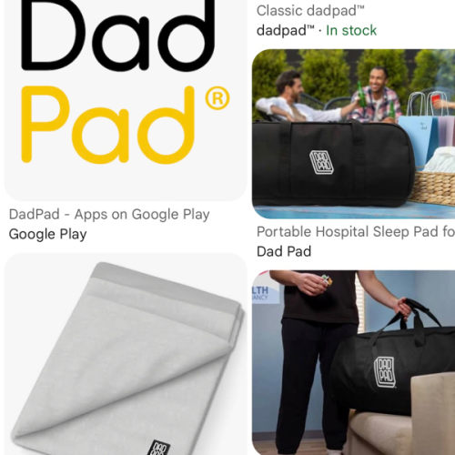 Portable Hospital Sleep Pad for New Dads | Dad Pad