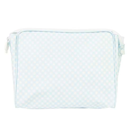 Blue Gingham Go Bag- Small