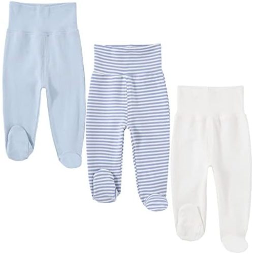 Baby Footed Pants Cotton Newborn Leggings 0-12 Months